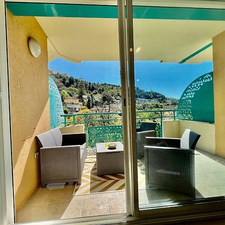 Quiet Studio Swimming Pool Roquebrune Buitenkant foto